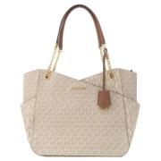 Pre-owned Canvas shoulder-bags Michael Kors Pre-owned , Beige , Dames