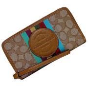 Pre-owned Canvas wallets Coach Pre-owned , Multicolor , Dames