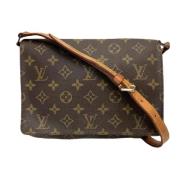 Pre-owned Canvas louis-vuitton-bags Louis Vuitton Vintage , Brown , Da...