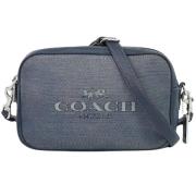 Pre-owned Canvas shoulder-bags Coach Pre-owned , Blue , Dames