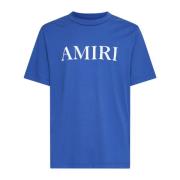 Kern Logo Tee Amiri , Blue , Heren