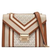 Pre-owned Leather shoulder-bags Michael Kors Pre-owned , Beige , Dames