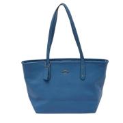 Pre-owned Leather totes Coach Pre-owned , Blue , Dames