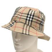 Pre-owned Cotton hats Burberry Vintage , Beige , Dames