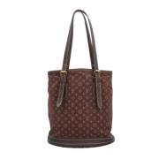 Pre-owned Canvas louis-vuitton-bags Louis Vuitton Vintage , Brown , Da...