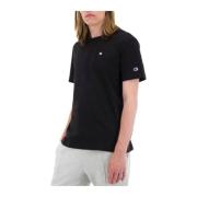 Script Logo T-Shirt Champion , Black , Heren