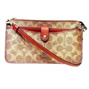 Pre-owned Canvas shoulder-bags Coach Pre-owned , Red , Dames