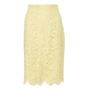 Pre-owned Lace bottoms Dolce & Gabbana Pre-owned , Yellow , Dames