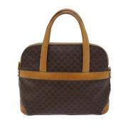 Pre-owned Canvas celine-bags Celine Vintage , Brown , Dames