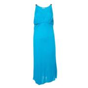 Pre-owned Fabric dresses Versace Pre-owned , Blue , Dames