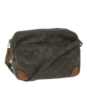 Pre-owned Canvas louis-vuitton-bags Louis Vuitton Vintage , Brown , Da...