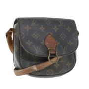 Pre-owned Canvas louis-vuitton-bags Louis Vuitton Vintage , Brown , Da...