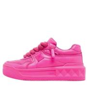 Pre-owned Leather sneakers Valentino Vintage , Pink , Dames