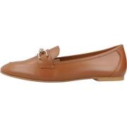 Stijlvolle Loafers voor Vrouwen Geox , Brown , Dames