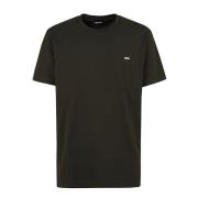 Groene T-shirt met Logodetail Dsquared2 , Green , Heren