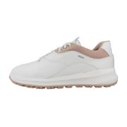 Stijlvolle Sneakers voor Heren Geox , White , Dames