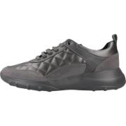 Stijlvolle Sneakers voor Mannen en Vrouwen Geox , Gray , Dames