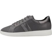 Stijlvolle Sneakers voor Mannen en Vrouwen Geox , Gray , Dames