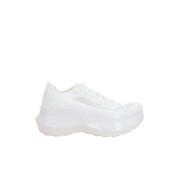 Witte Mesh Sneaker Platform Salomon , White , Dames
