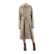 Wollen Gabardine Trenchcoat Maison Margiela , Beige , Dames