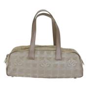 Pre-owned Canvas chanel-bags Chanel Vintage , Pink , Dames