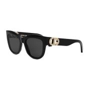 Zwarte zonnebril dames accessoires Ss24 Dior , Black , Dames