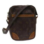 Pre-owned Canvas louis-vuitton-bags Louis Vuitton Vintage , Brown , Da...