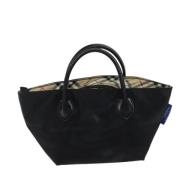 Pre-owned Fabric handbags Burberry Vintage , Black , Dames