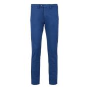 Blauwe Chino Lange Broek Gallo , Blue , Heren