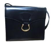 Pre-owned Leather celine-bags Celine Vintage , Black , Dames