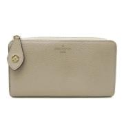 Pre-owned Leather wallets Louis Vuitton Vintage , Beige , Dames