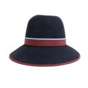 Pre-owned Wool hats Hermès Vintage , Black , Dames