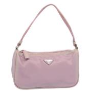 Pre-owned Nylon prada-bags Prada Vintage , Pink , Dames