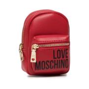 Keyrings Love Moschino , Red , Dames
