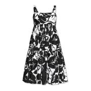 Jurk met bloemmotief Kate Spade , Black , Dames