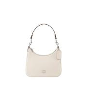 Omkeerbare Crossbody Tas - Leer - Beige Coach , Beige , Dames