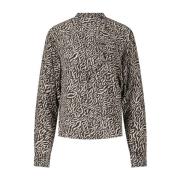 Blouse met abstract patroon Isabel Marant , Multicolor , Dames