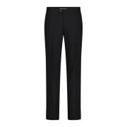 Wollen Smokingbroek Elegant Recht Model Eduard Dressler , Black , Here...