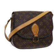 Pre-owned Canvas louis-vuitton-bags Louis Vuitton Vintage , Brown , Da...