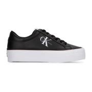 Stijlvolle Sneakers voor Mannen en Vrouwen Calvin Klein , Black , Dame...