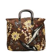 Pre-owned Fabric totes Prada Vintage , Brown , Dames