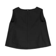 Stijlvolle Zwarte Top Marni , Black , Dames