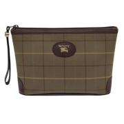 Pre-owned Canvas clutches Burberry Vintage , Brown , Dames