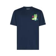 Casual T-shirt voor mannen MC2 Saint Barth , Blue , Heren