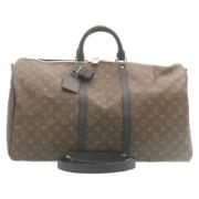 Pre-owned Canvas handbags Louis Vuitton Vintage , Brown , Dames