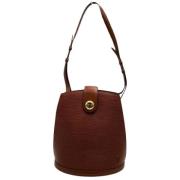 Pre-owned Leather louis-vuitton-bags Louis Vuitton Vintage , Brown , D...