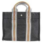 Pre-owned Cotton totes Hermès Vintage , Gray , Unisex