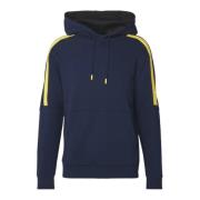 Blauwe Hoodie Lente/Zomer 2024 Katoen Emporio Armani EA7 , Blue , Here...