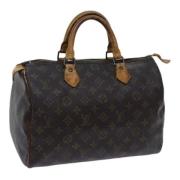 Pre-owned Canvas louis-vuitton-bags Louis Vuitton Vintage , Brown , Da...