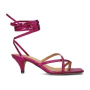 Vrouwelijke Roze Sandalen met Uniek Design Toral , Pink , Dames